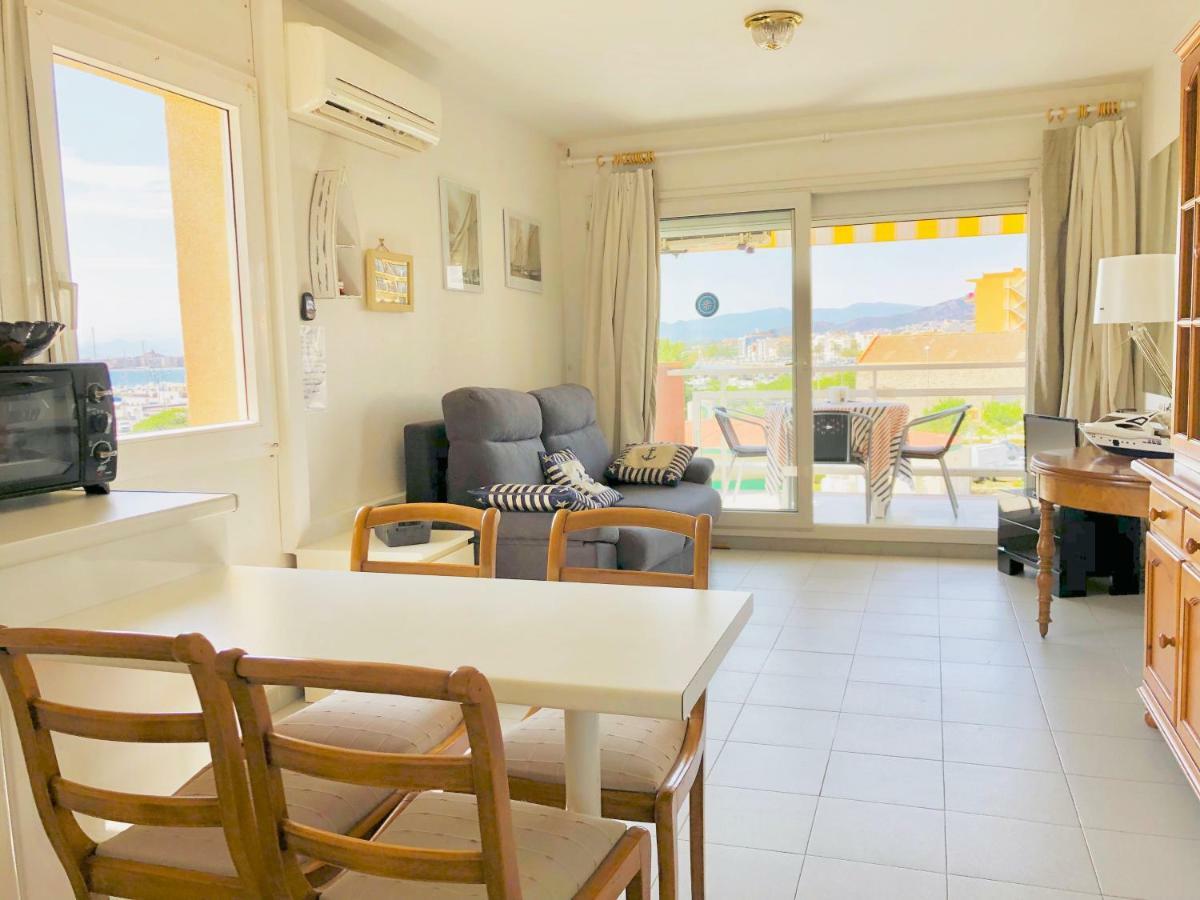 Appartement Roc Mar 7 2A - Apartamento Cerca Del Centro Y De La Playa - Terraza Con Vistas Al Mar Y Al Puerto à Roses Extérieur photo
